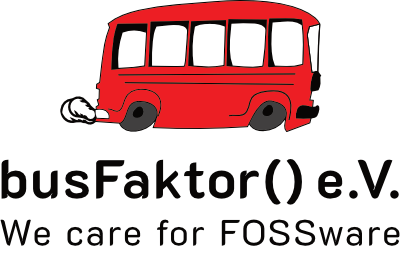 busFaktor() Logo - We care for FOSSware
